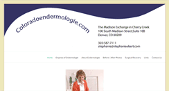 Desktop Screenshot of coloradoendermologie.com